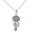 Sentimental Journey Multi-Gem Silver Necklace For Cheap