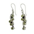 Natural Glow Sterling Silver Earrings with Peridot 2.5 Carats Online Hot Sale