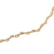 Moonlit Starfish 18k Gold Plated Sterling Silver Starfish Anklet from Peru Fashion