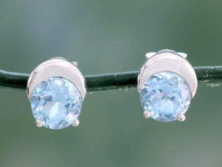 Twinkling Moons Sterling Silver Earrings Online Hot Sale