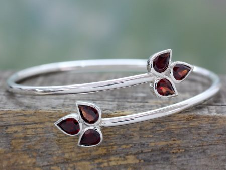 Red Ivy Sterling Silver Bracelet For Cheap