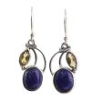 Starry Beauties Lapis Lazuli Dangle Earrings Online Sale