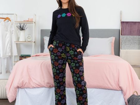 Rainbow Paws Pajama Set For Sale