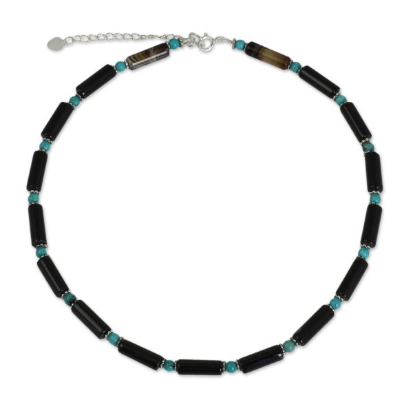 Sky Song Multi-Gem Beaded Necklace Online Sale