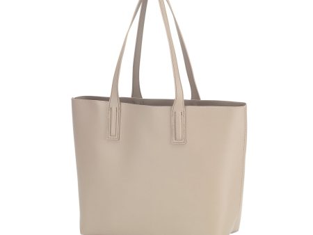 Taupe Vegan Leather Carly Purse Discount