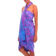 Mystifying Forest Blue & Purple Batik Sarong Online Sale