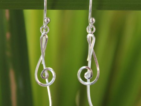 Siam Melody Sterling Silver Earrings Cheap