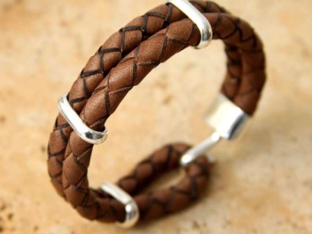 Leather Men s Wristband For Discount