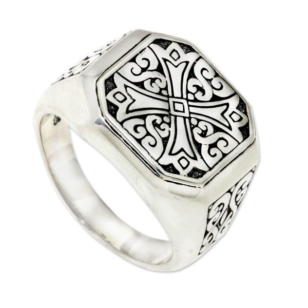 Noble Knight Sterling Silver Men s Ring Supply