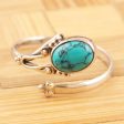 Wrapped in Turquoise Hand Crafted Sterling Silver Wrap Ring from India Online Sale