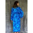 Misty Ocean Batik Robe For Cheap