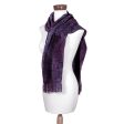 Orchid Dreamer Bamboo Chenille & Cotton Scarf on Sale