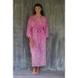 Coral Reef Pink Rayon Robe Online Sale