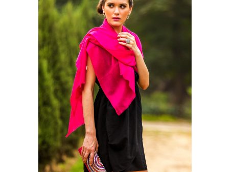 Magenta Glamour Shawl Sale