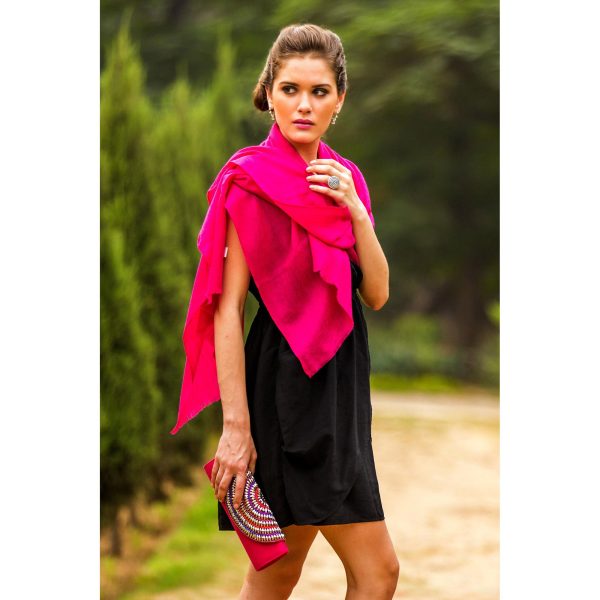 Magenta Glamour Shawl Sale