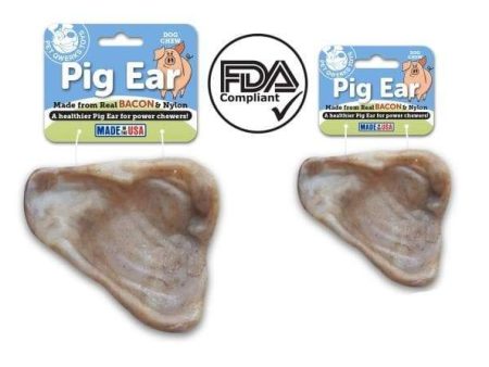 Bacon Flavored Pig Ear BarkBone Discount