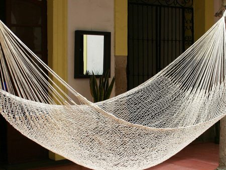 Ivory Sonata Nylon Rope Hammock Cheap