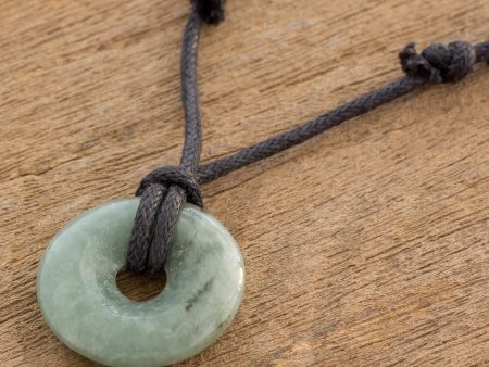 Mayan Circle of Love Jade Necklace Cheap