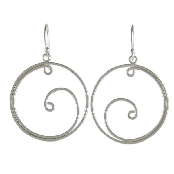 Moon Crests Sterling Silver Earrings Supply