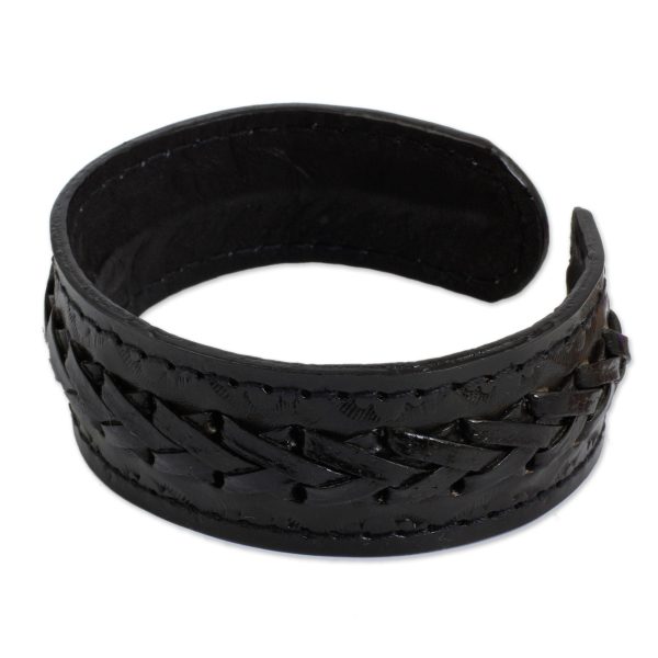 Midnight Warrior Cuff Bracelet Fashion