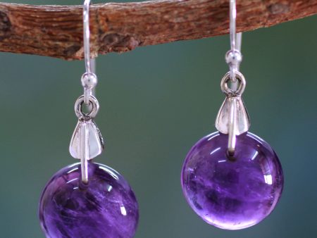 Moon of Mysticism Amethyst Earrings Online