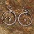 Moon Crests Sterling Silver Earrings Supply