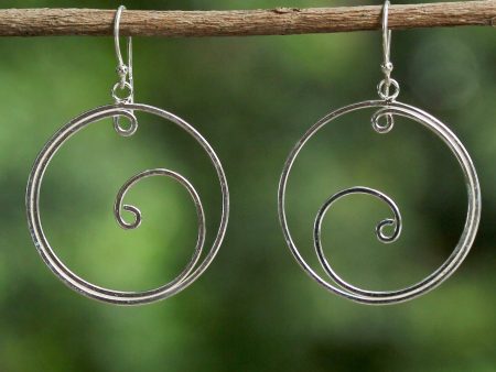 Moon Crests Sterling Silver Earrings Supply