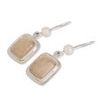 Maya Sunbeam Quartz & Silver Dangle Earrings Online