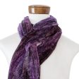 Orchid Dreamer Bamboo Chenille & Cotton Scarf on Sale