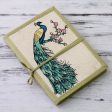 Peacock Journeys Handmade Paper Journal Online Hot Sale