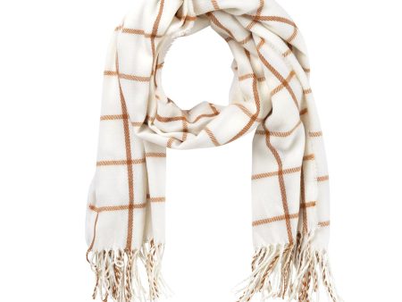 Camel Plaid Adaline Scarf Online