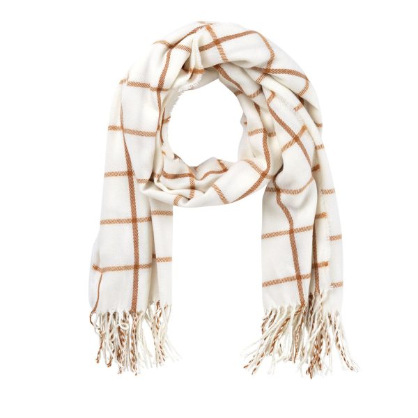 Camel Plaid Adaline Scarf Online