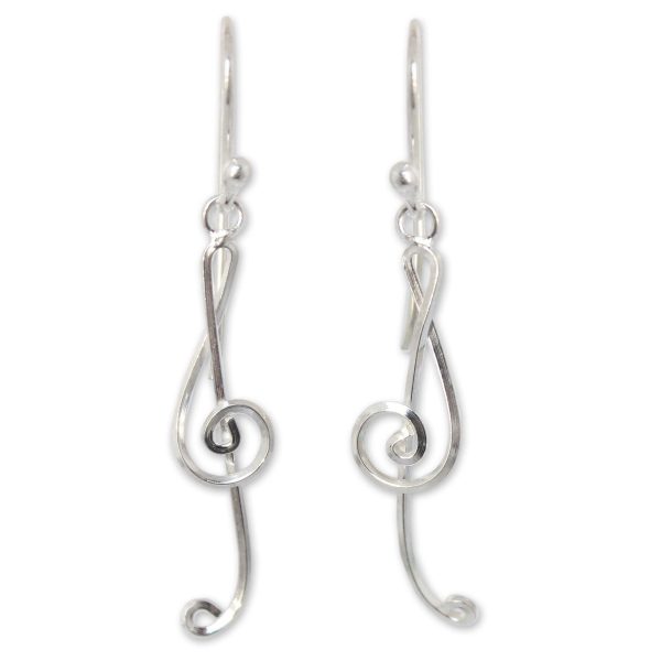 Siam Melody Sterling Silver Earrings Cheap