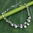 Monochrome Harmony Pearl Beaded Necklace Sale