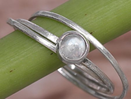 Magical Force Rainbow Moonstone Ring Fashion