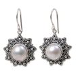 Melati Hearts Sterling Silver Bridal Earrings Hot on Sale