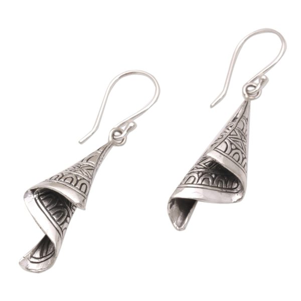 Shining Sonket Silver Dangle Earrings Online