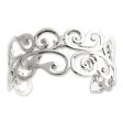 Nature s Delight Silver Cuff Bracelet Fashion