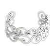 Nature s Delight Silver Cuff Bracelet Fashion