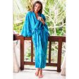 Floral Breeze Batik Rayon Robe Discount