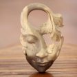 Shy Maiden Decorative Wood Mask Online Hot Sale