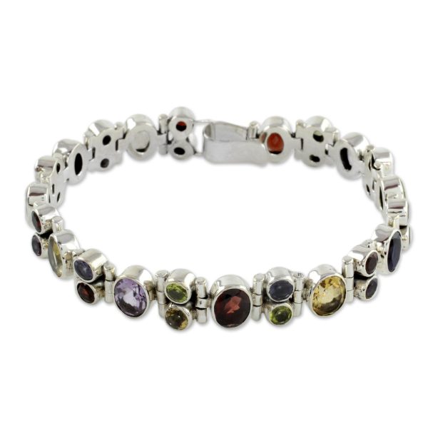 Sparkle Multi Gem Bracelet Online now