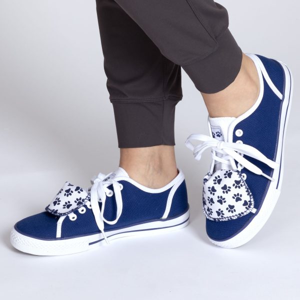 Women s Paw Print Low Top Shoes Online Hot Sale