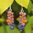 Radiant Color Multi-Gem Dangle Earrings Discount