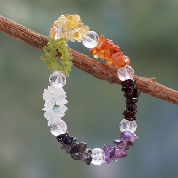 Peaceful Friendship Multi-Gemstone Bracelet Discount