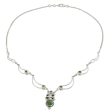 Radiant Princess in Green Necklace Hot on Sale