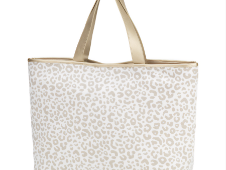 Natural Leopard Ally Tote Discount