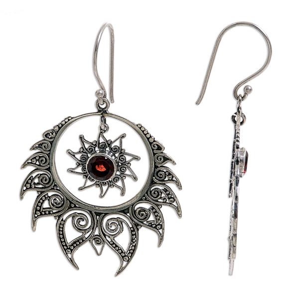 Shiva s Fire Sterling Silver Earrings Online Hot Sale