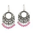 Moroccan Rose Beaded Hook Earrings For Discount