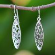 Spring Daisy Sterling Silver Earrings Sale